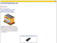 Tablet Screenshot of amazingshop.us